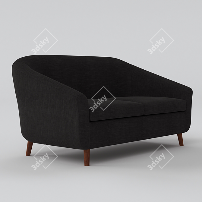 Modern Garda Sofa, 1500x720x720 3D model image 1