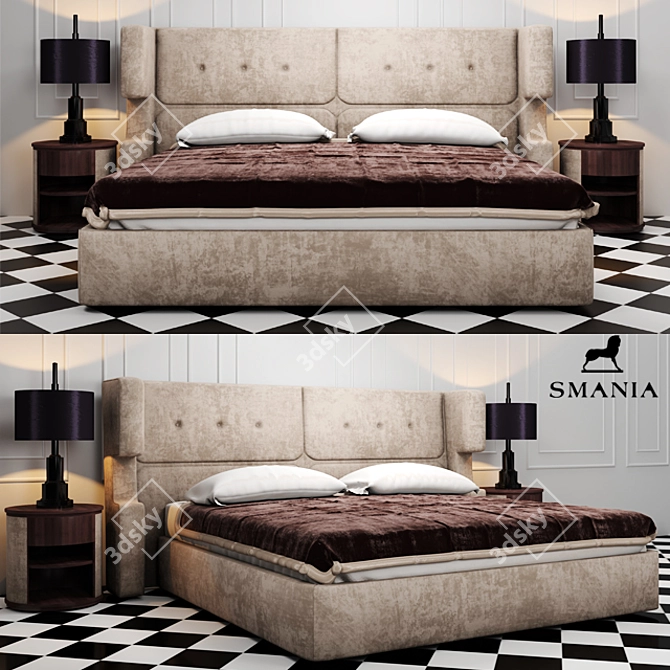 Smania William: Exquisite Luxury for Your Home 3D model image 1