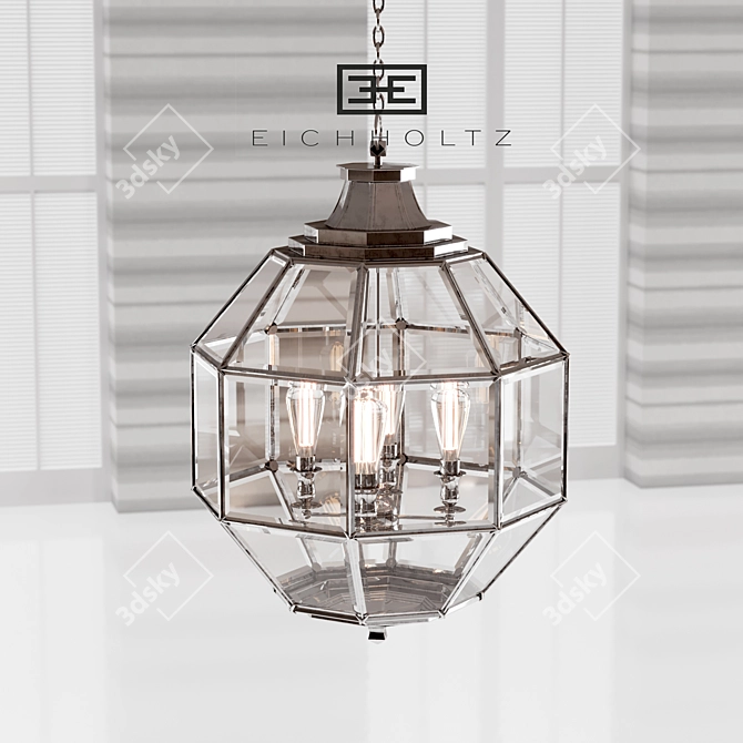 Eichholtz Owen L Lantern: Timeless Elegance 3D model image 1