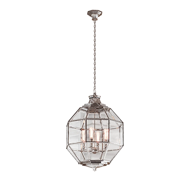 Eichholtz Owen L Lantern: Timeless Elegance 3D model image 2