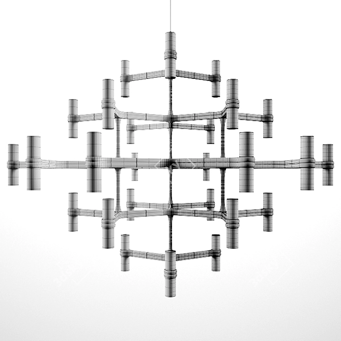 NEMO CROWN MAJOR Pendant Light 3D model image 3