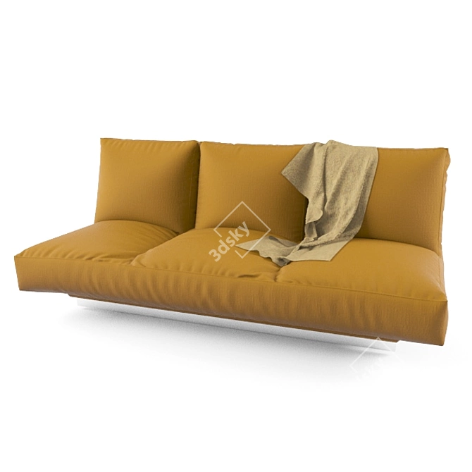 Italian Luxury Sofa 3D model image 1