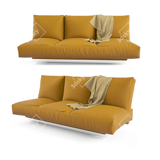 Italian Luxury Sofa 3D model image 2