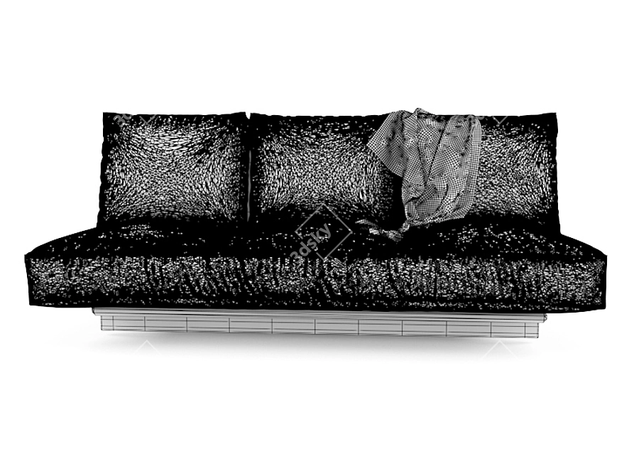 Italian Luxury Sofa 3D model image 3