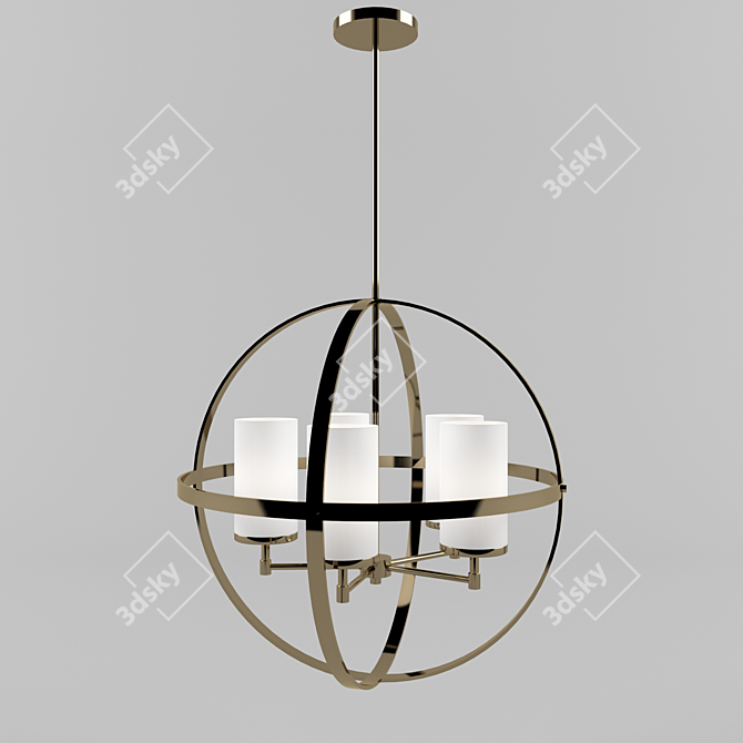 Modern Pendant Dining Light 3D model image 1