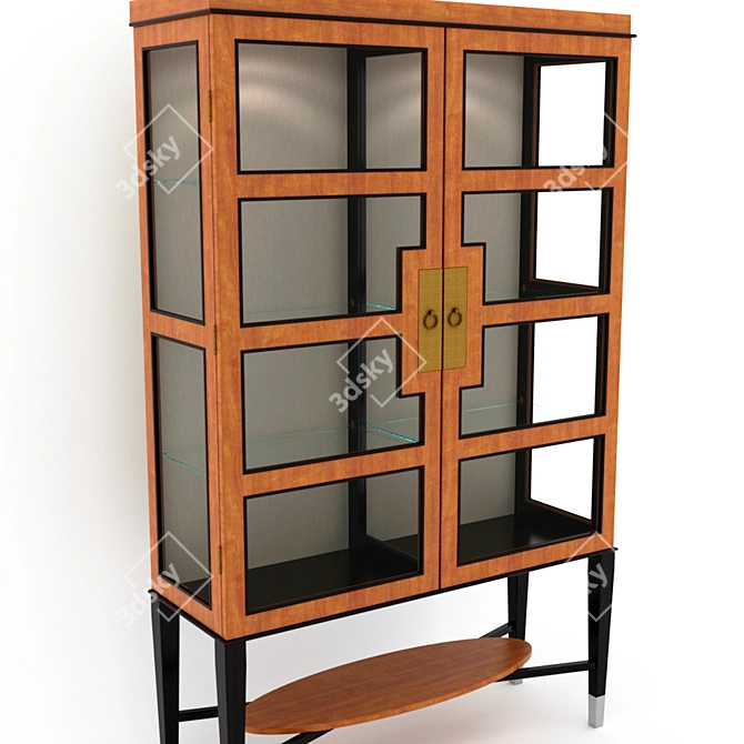 Fine House 6002 Series: Elegant Chinese Furniture 3D model image 2