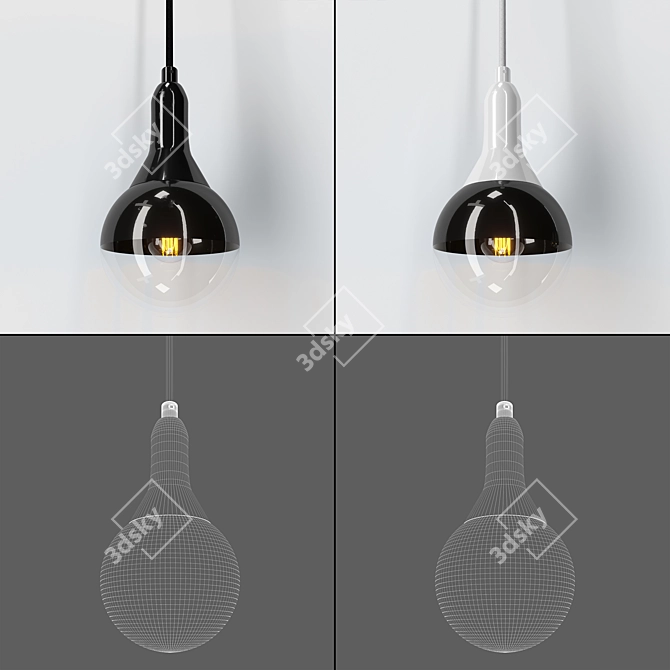 Swedish Elegance: LampGustaf Fixtures 3D model image 3