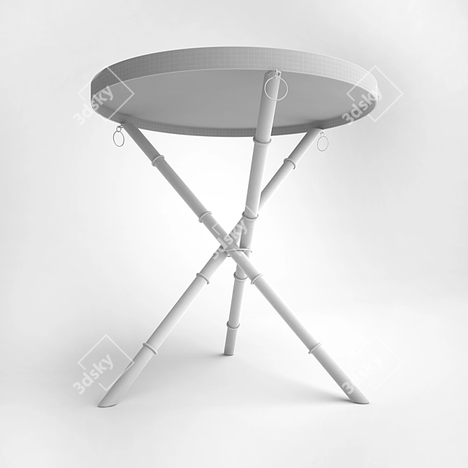 Garda Decor Magazine Table 3D model image 2