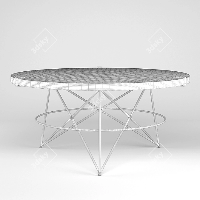 Betelline Coffee Table: Sleek Design, Perfect for Relaxing 3D model image 2