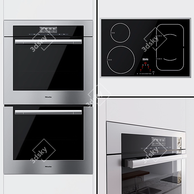 Miele Universal Oven Set 3D model image 1