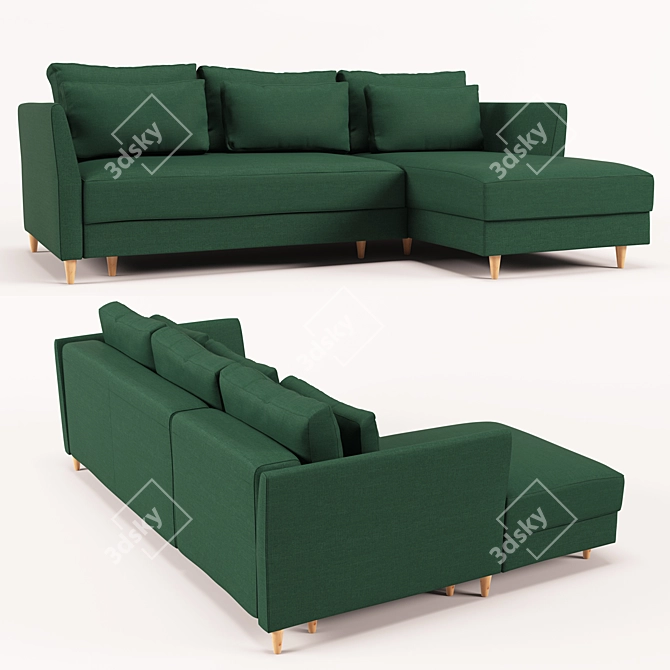 Blest TM Atari Corner Sofa 3D model image 2