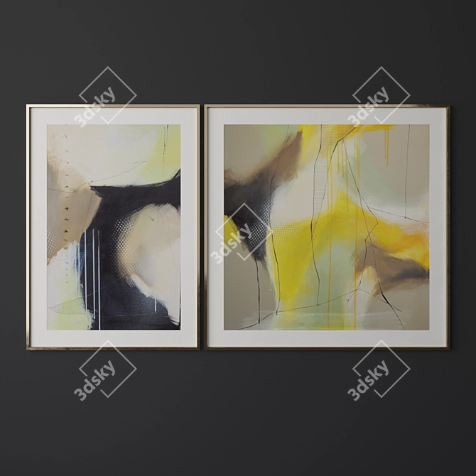 Modern Art Set: Max 2012, Max 2014, FBX 3D model image 2