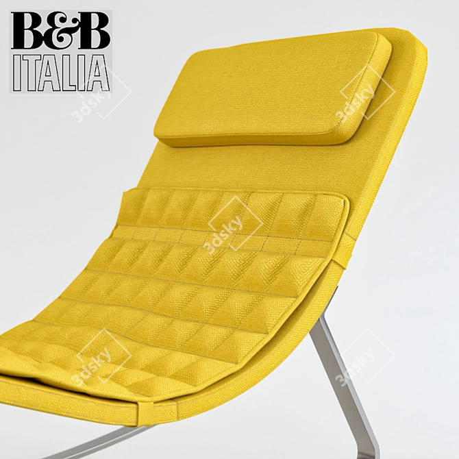 Luxurious B&B Italia Landscape Chaise 3D model image 2