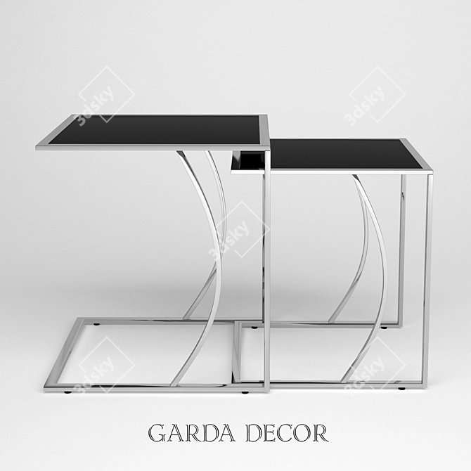 Modern Magazine Table: Garda Decor 3D model image 1