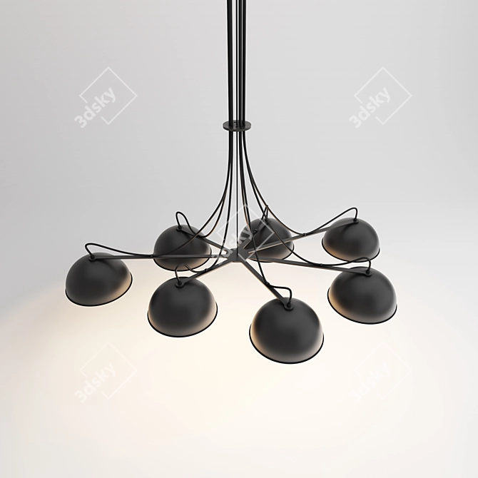 IllumiSteps Ceiling Light 3D model image 1