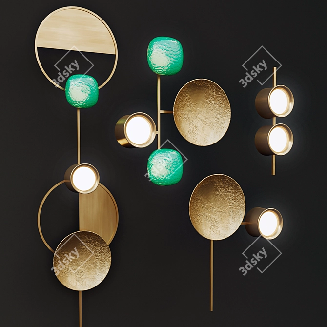 Giopato & Coombes: Gioielli Light Collection 3D model image 2