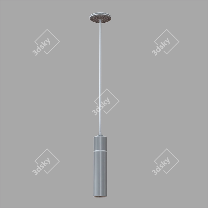 Raindrop Mini Pendant: Elegant Lighting Solution 3D model image 2