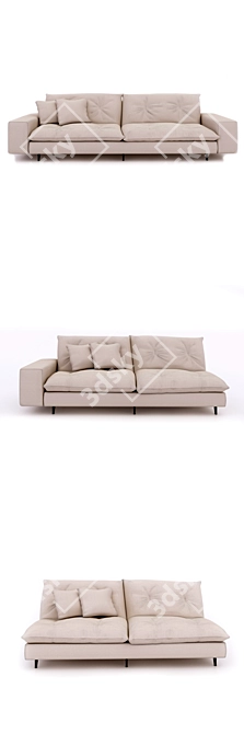 Bonaldo Avarit Collection Sofa 3D model image 2