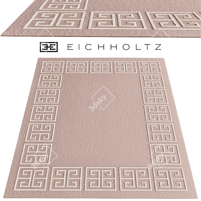 Eichholtz Frame Carpets: Timeless Elegance 3D model image 1