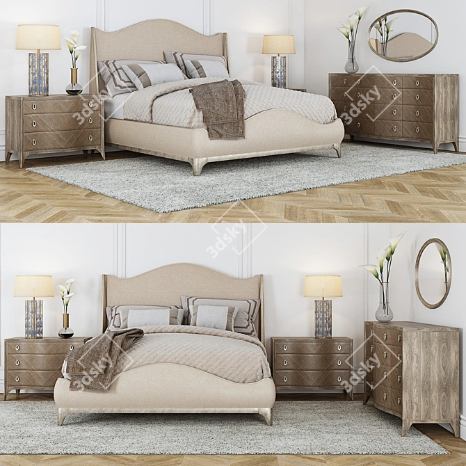 Title: Avondale Dream Collection - Sleek and Sophisticated 3D model image 1