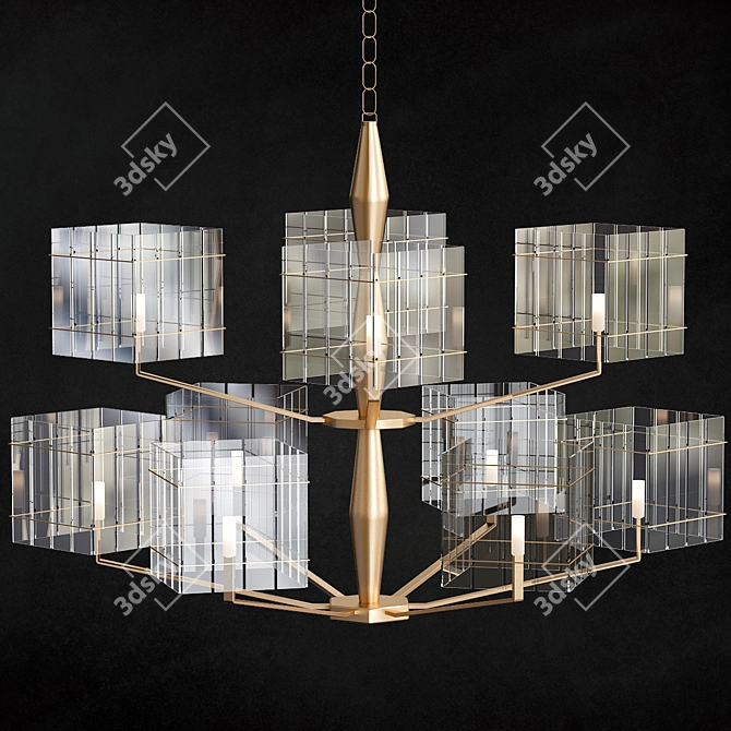 Elegant Illumination: Officina Luce 3D model image 1