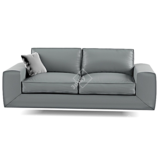 Italian Made Sofa 3D model image 2