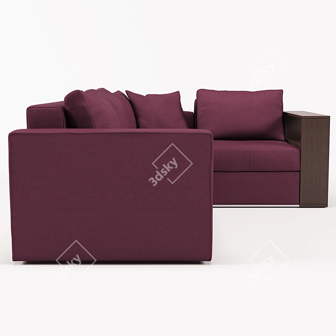 Versatile Modular Divan: OM Kvanti BMR 3D model image 3