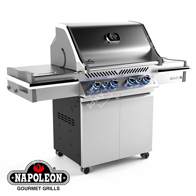 Napoleon PRO 500 Supreme Grill 3D model image 1