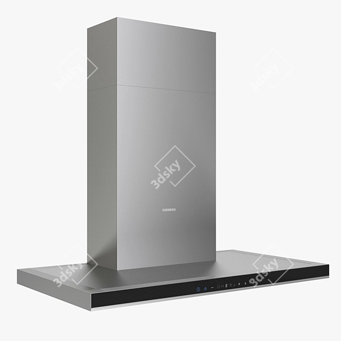 Siemens iQ700 90cm Wall Chimney Hood 3D model image 1