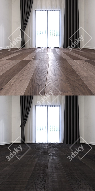 Medoc Parquet: Realistic 3D Model 3D model image 2