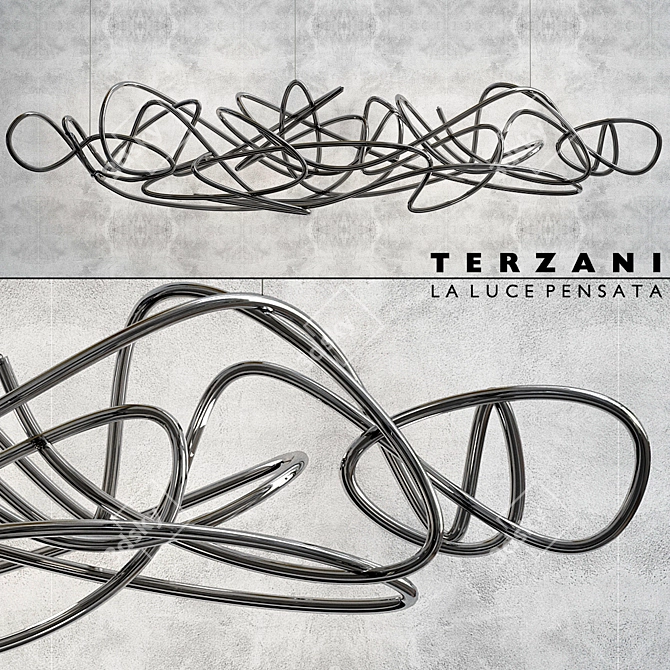 Terzani Doodle: Artistic Illumination 3D model image 1