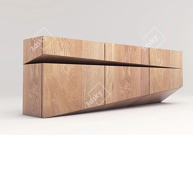 Polish Designer Sideboard: Natalia Wieteska's Stunning Creation 3D model image 1