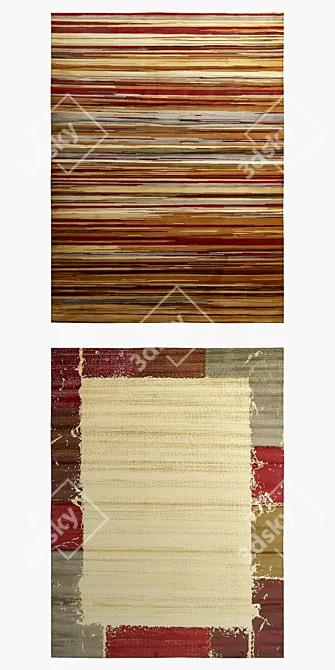Modern Area Rugs for Sale 3D model image 2