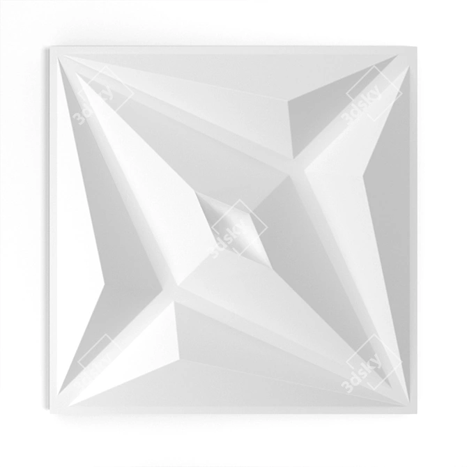 Diamond Art Wall Panel 3D model image 2