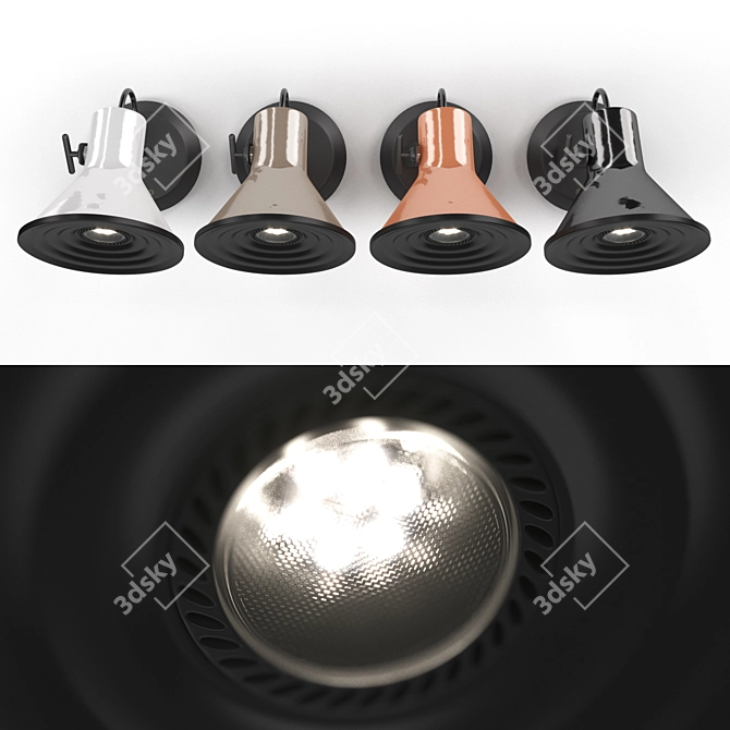 Cup Collection Light Fixtures 3D model image 2