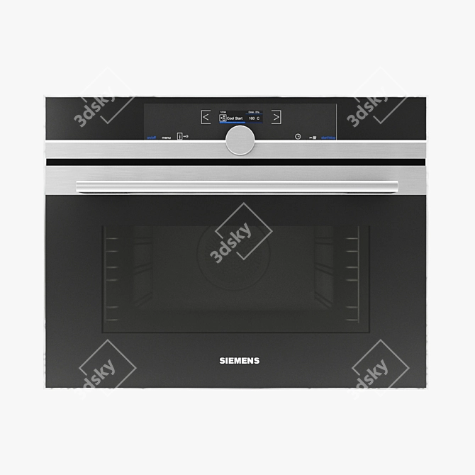 Siemens iQ700 Compact Oven: The Perfect Kitchen Appliance 3D model image 1