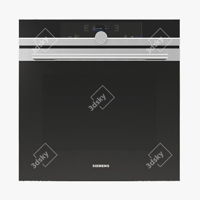 Siemens iQ700 Built-In Oven HB633GBS1 3D model image 1