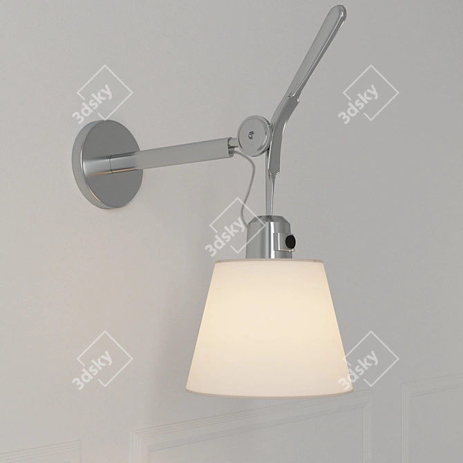 Tolomeo Wall Sconce

Adjustable Aluminum Wall Light 3D model image 1