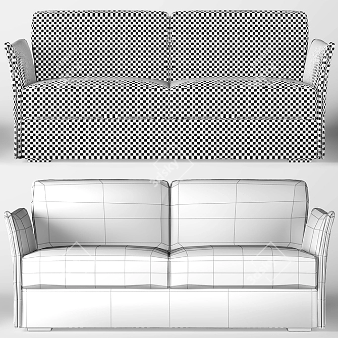 Young by Pol 74 Multi-functional Sofa Bed 3D model image 3