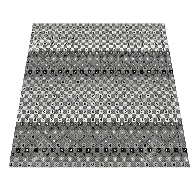 Luxury Fur Carpet 3D model image 2