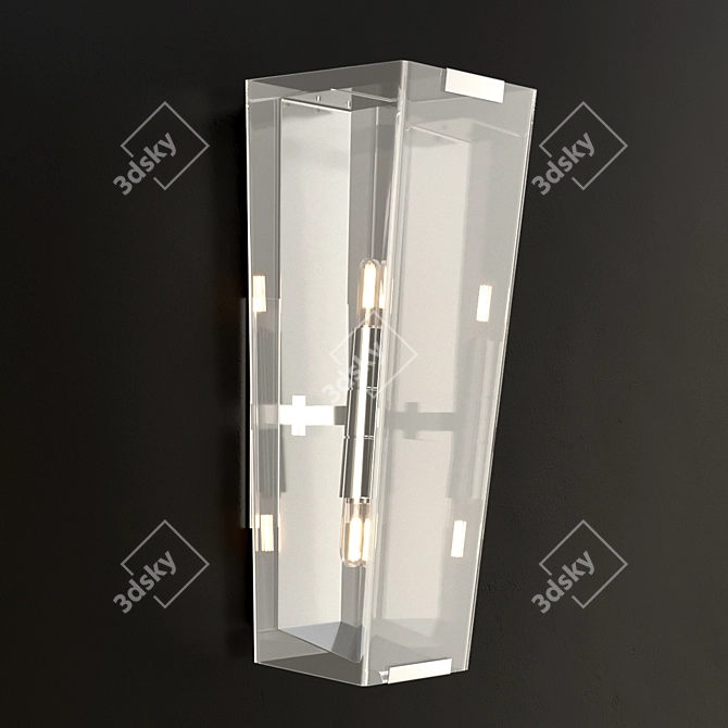 Alpine Sconce: AERIN Lauder Signature 3D model image 2