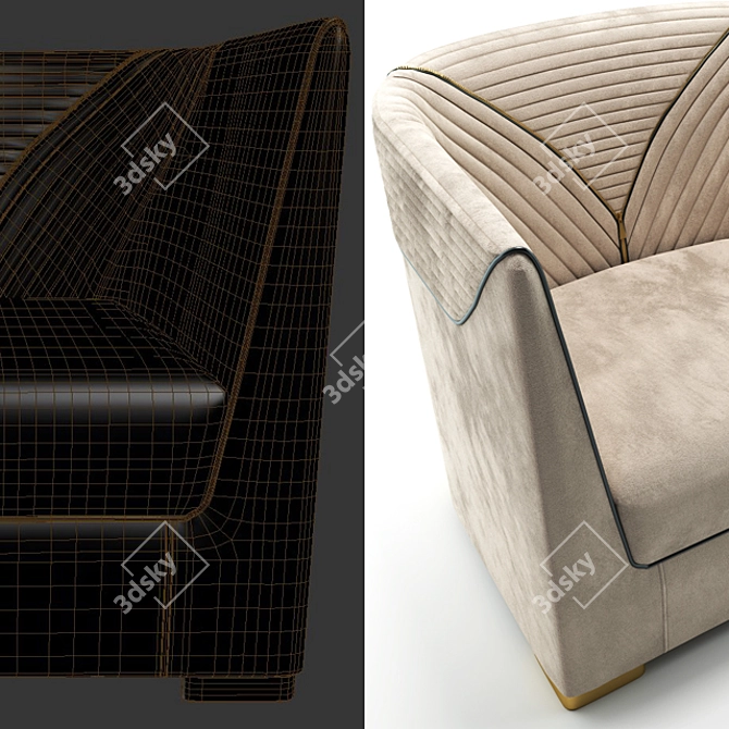 Luxury Italian DIana-Vittoria Frigerio 3D model image 3