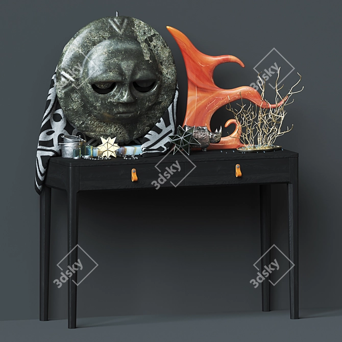 African Artifacts Collection 3D model image 1