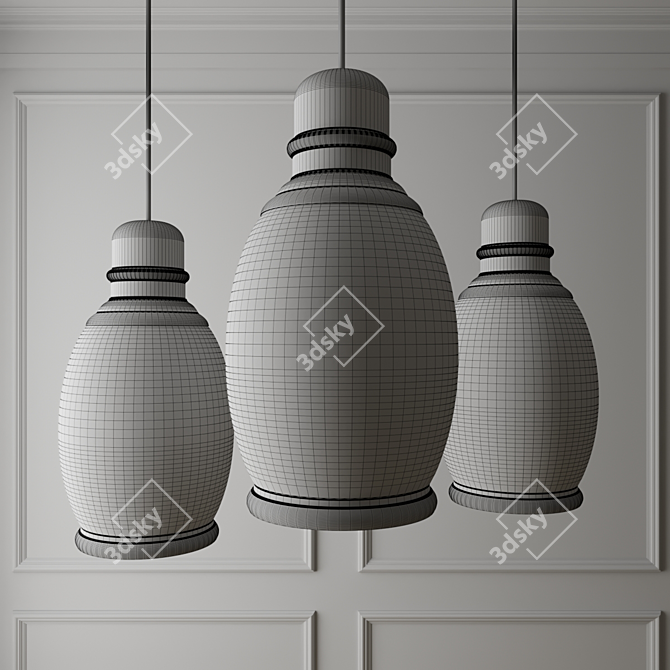 Lussole Loft LSP-9690 Pendant 3D model image 2