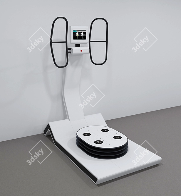 Huber 360: Modern Fitness Equipment 3D model image 1