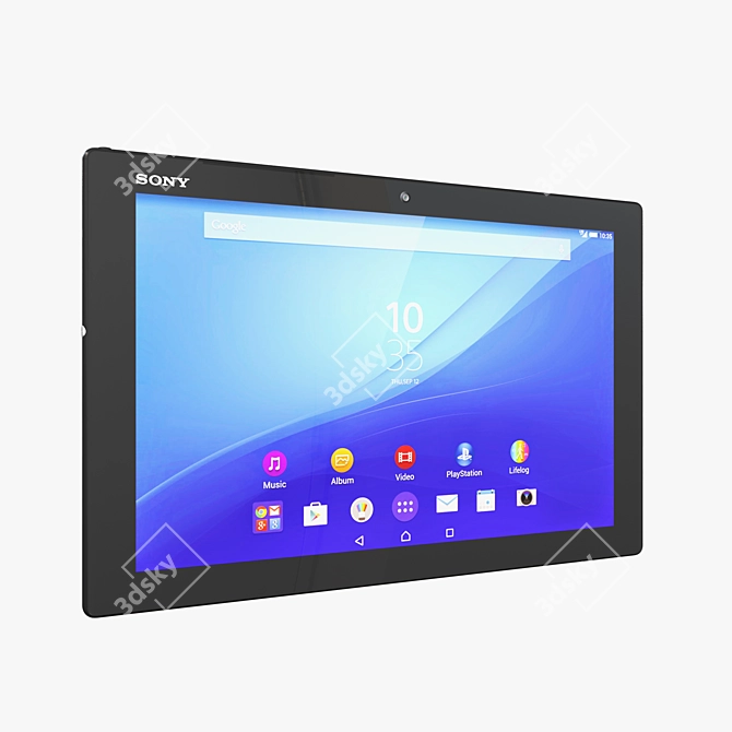 High-Performance Xperia Z4 Tablet - 10" Android 3D model image 2