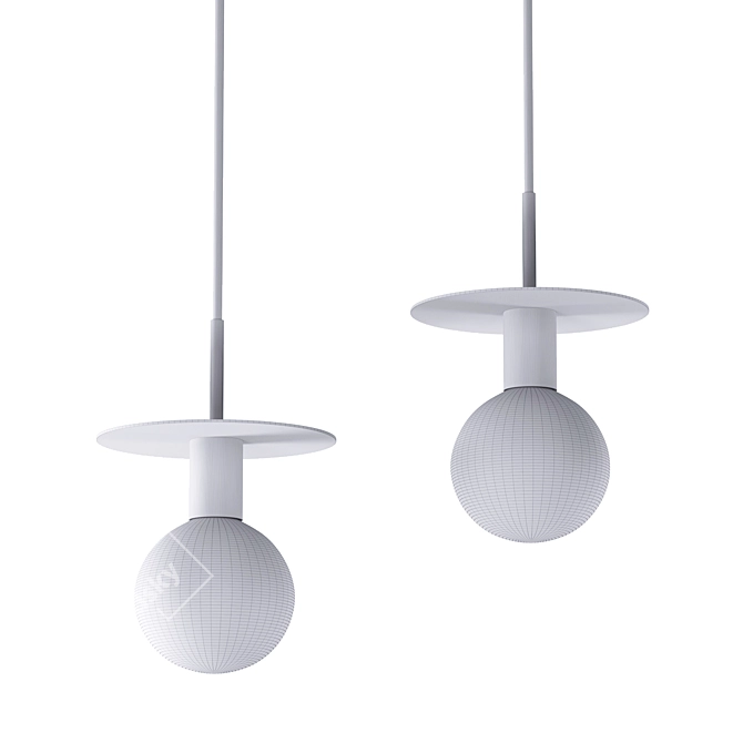  Modern Pendant Light by Markslojd DISC 3D model image 2