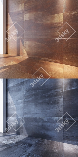 ITALON Surface Naturale - Steel & Corten Tiles 3D model image 2