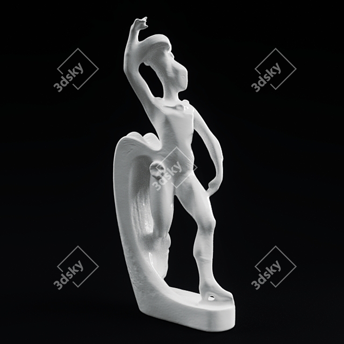 Title: Keras 3D Ice Skater Model 3D model image 1