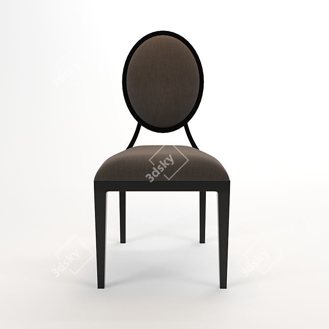 Elegant Ballroom Dining Set 3D model image 2